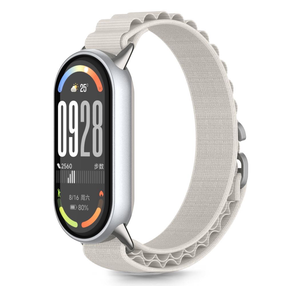 Tech-Protect Nylon Pro ремешок для Xiaomi Smart Band 8 / 9 / 10 / NFC - бежевый