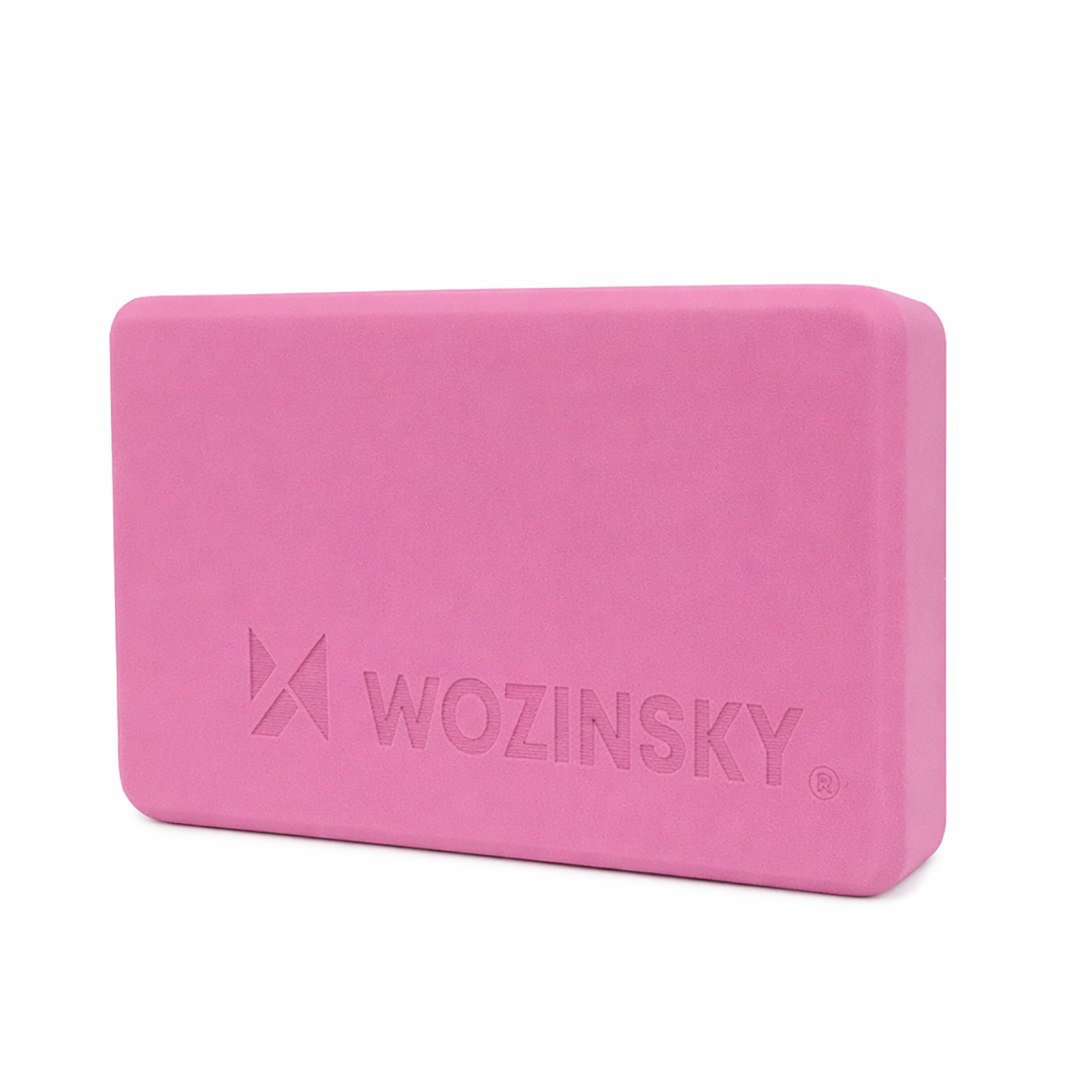 Wozinsky WKDJ-P jogas bloks Pilates un stiepšanās vingrinājumiem - rozā