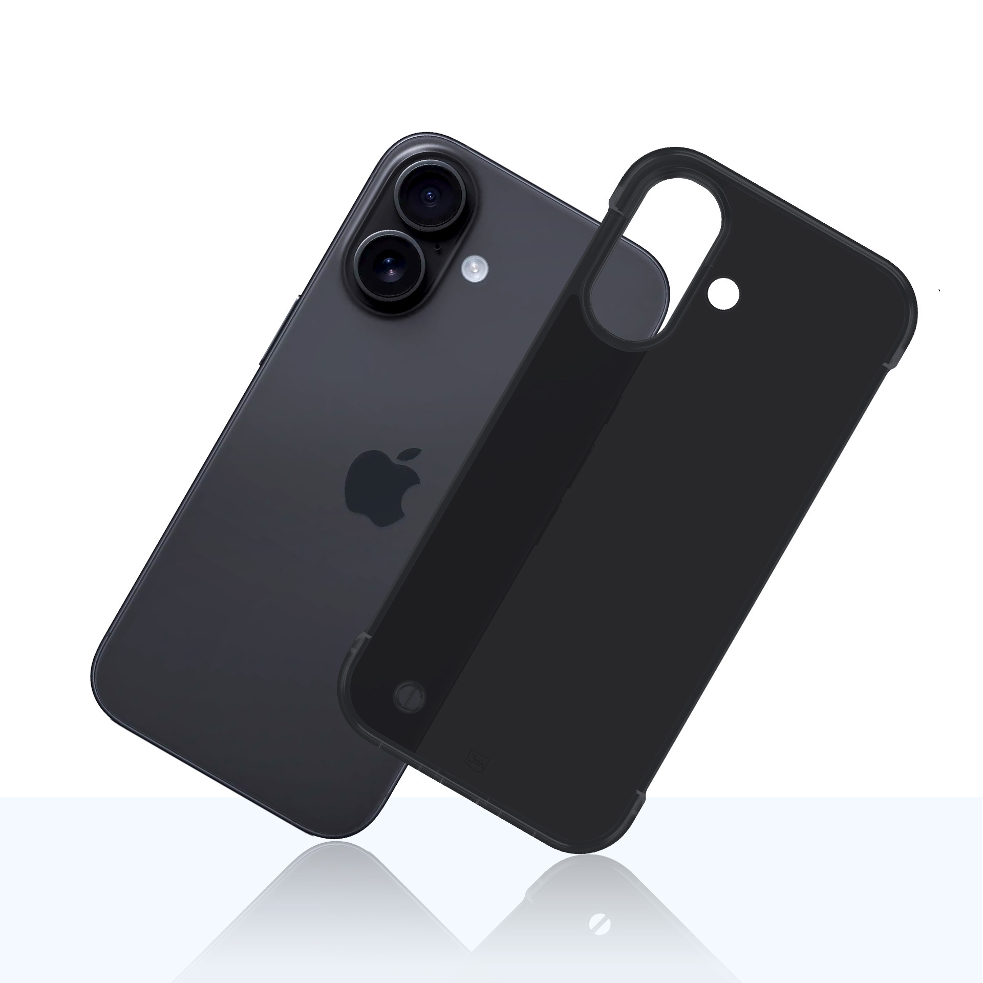 3mk Just20g Matēts apvalks Apple iPhone 16 - matēts melns