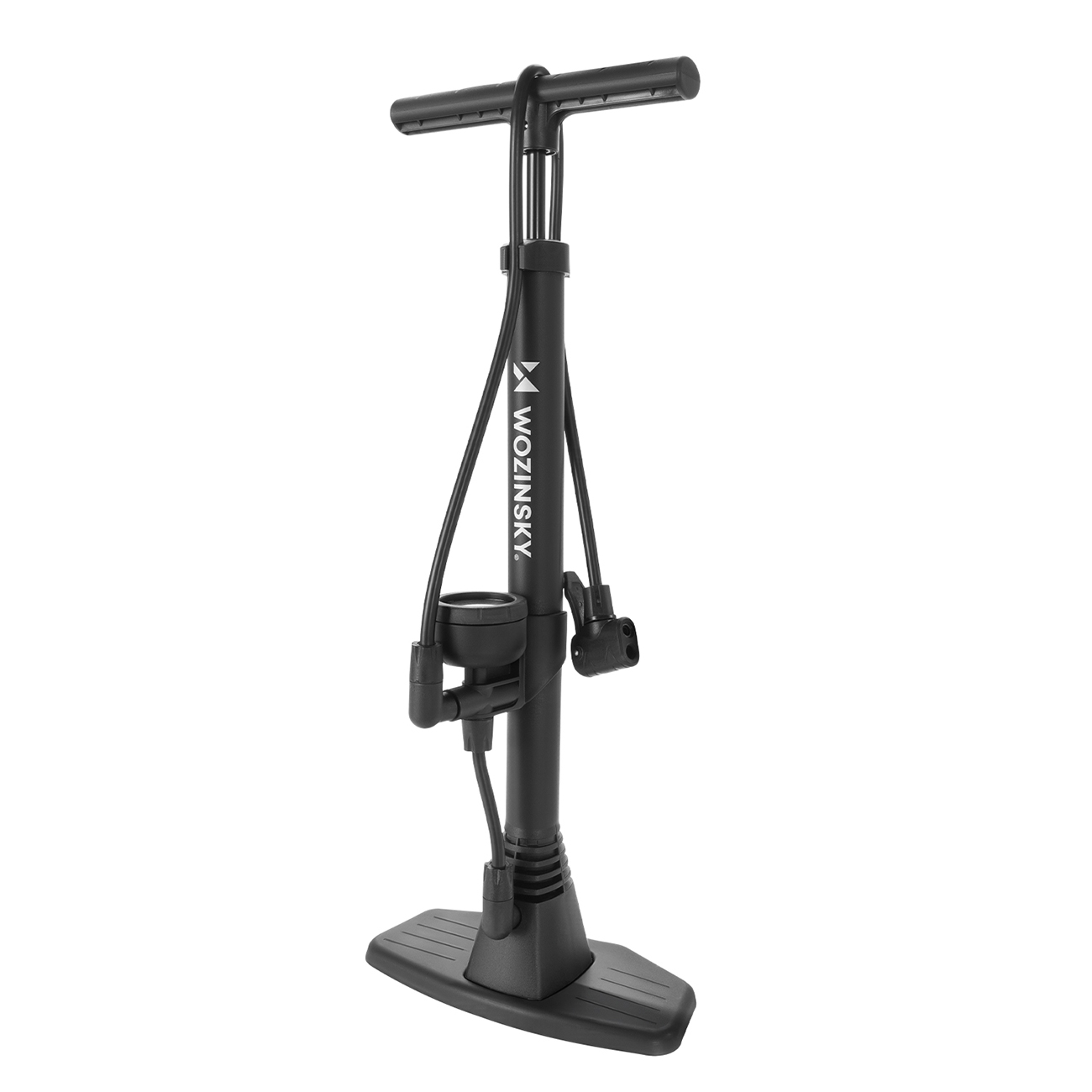 Wozinsky WPR-02 grīdas velosipēda pumpis - melna