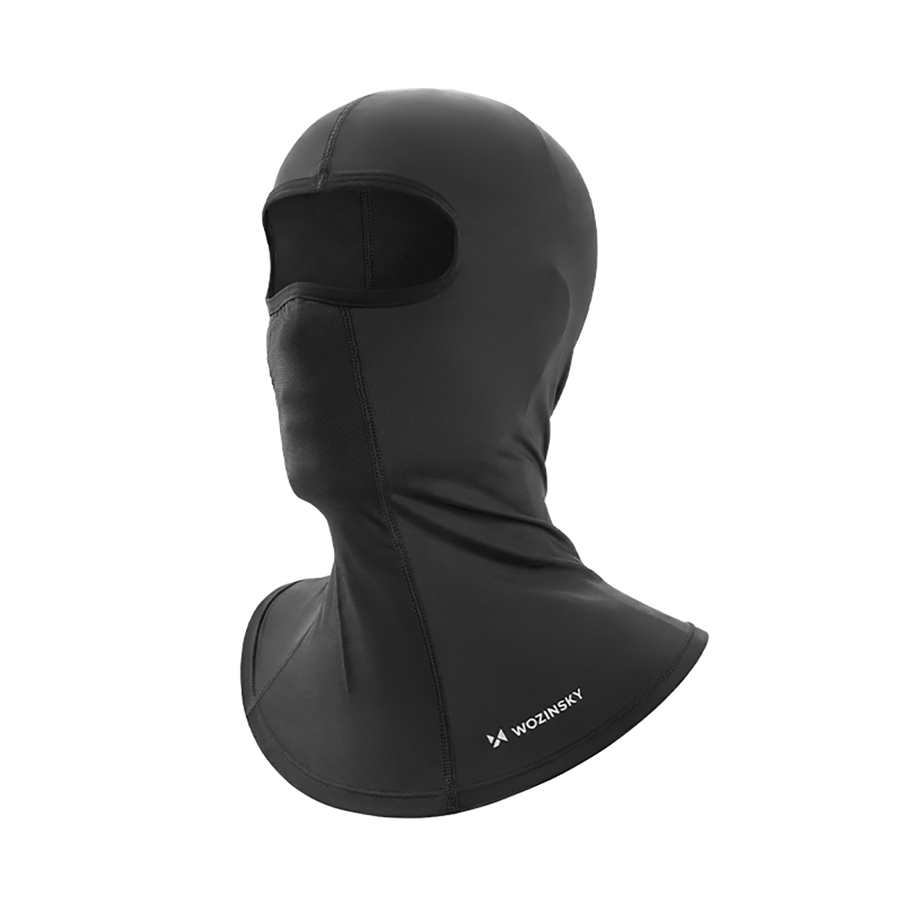 Wozinsky WKM-01B balaklavas sejas maska motociklam un velosipēdam - melna