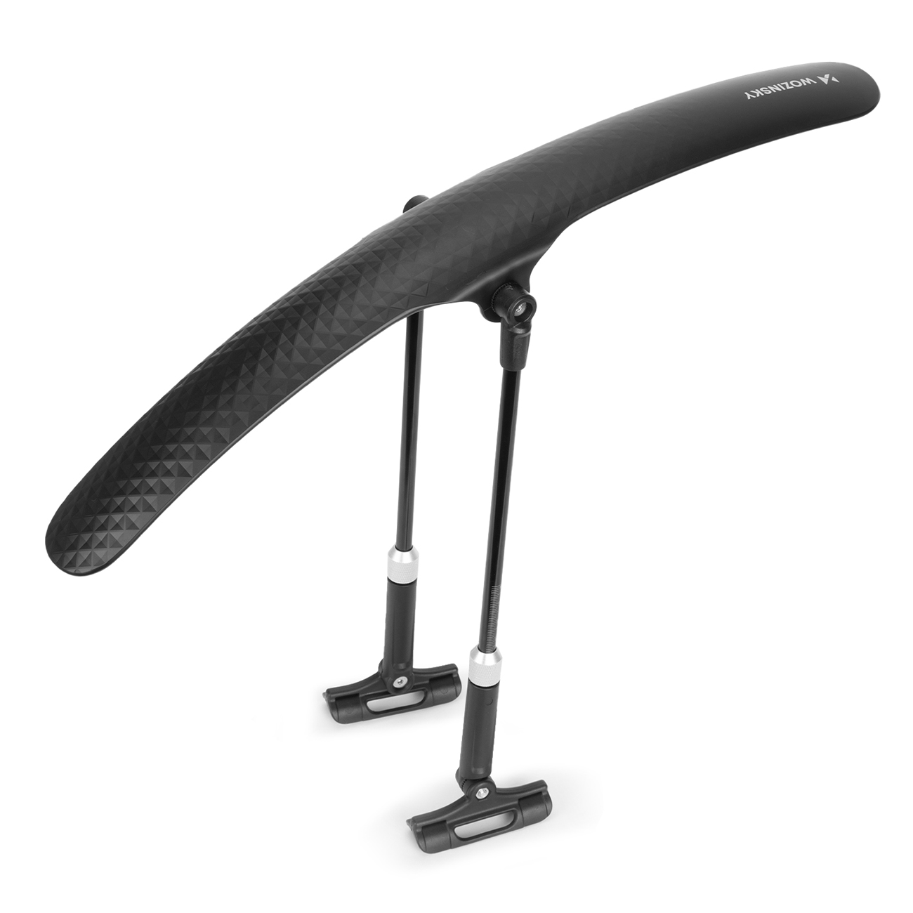 Wozinsky WBR-01 universāls regulējams velosipēda dubļu sargs - melns