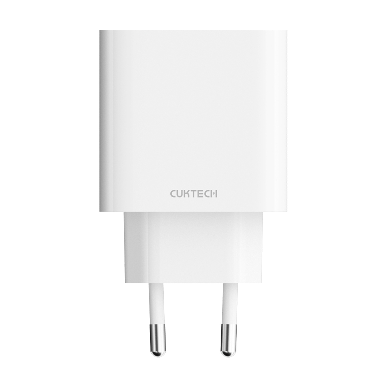 Cuktech A19 30W USB-A + USB-C Wall Charger - White