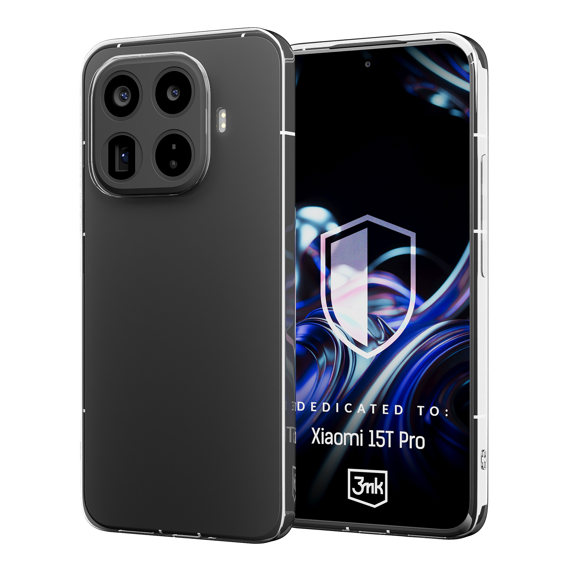 Korpuss 3mk caurspīdīgs 1,2 mm Xiaomi 15T Pro