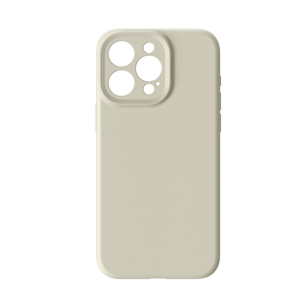 Case for iPhone 15 PRO MAX Forcell F-Protect Rubber Premium compatible with MagSafe antique white
