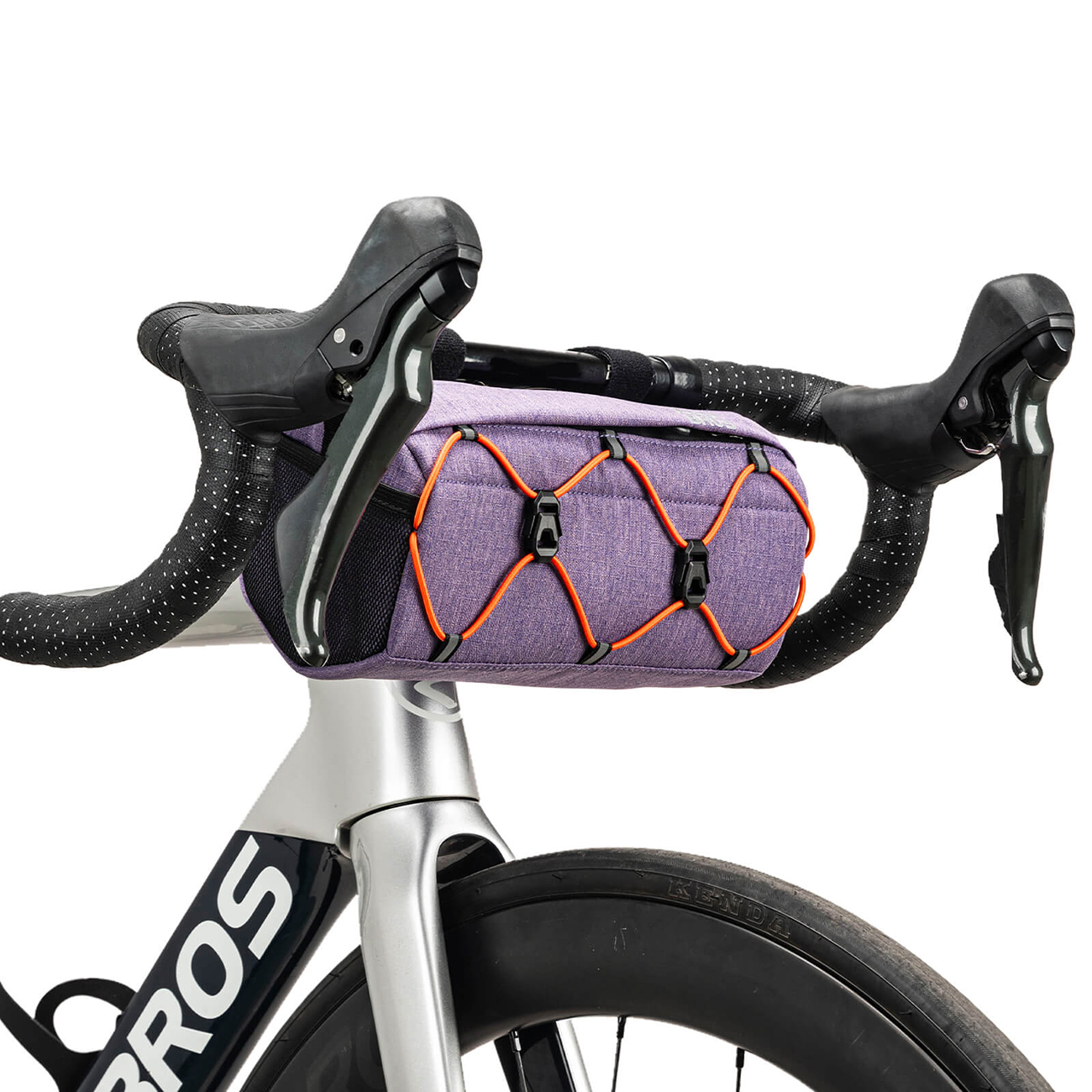Rockbros 30110054005 2,2 l velosipēda stūres soma – violeta