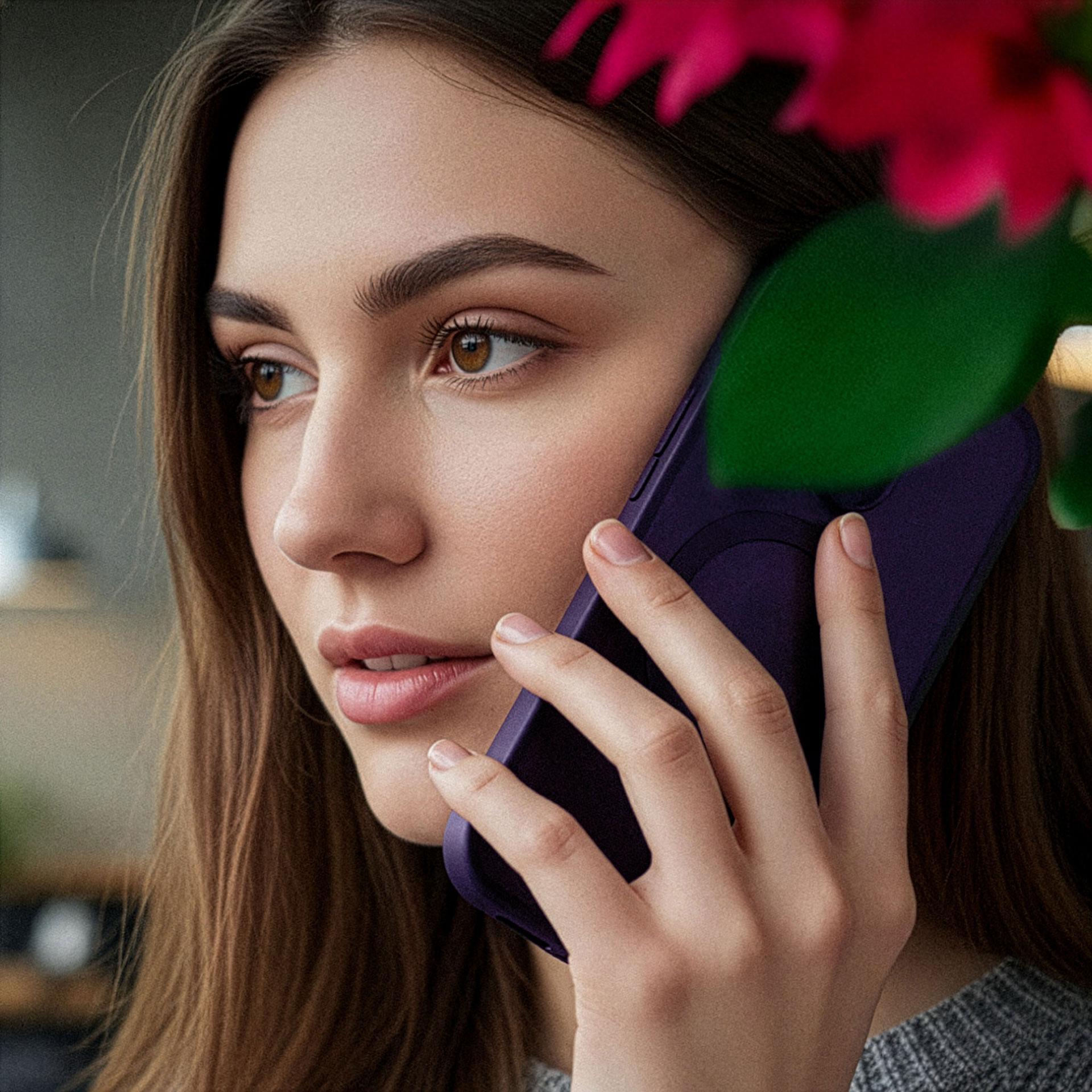 3mk Smoke MagCase for Samsung Galaxy S24 - purple