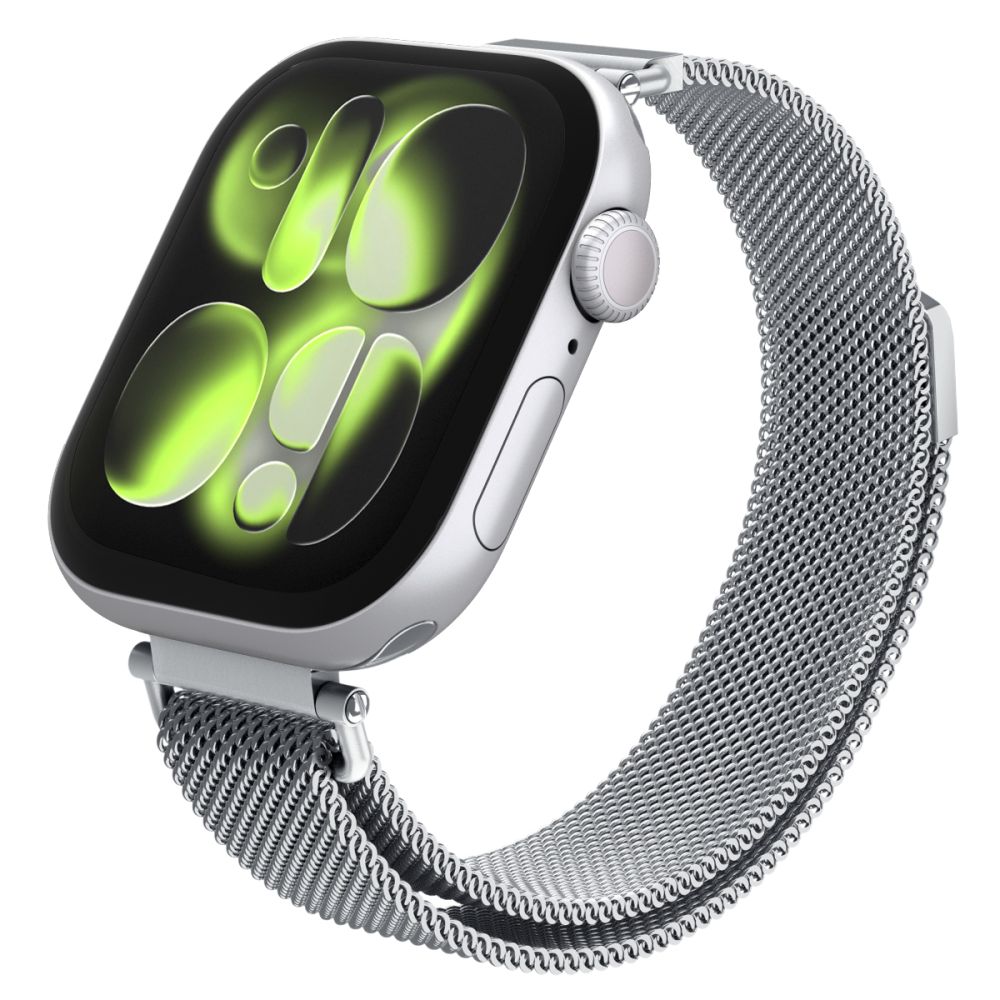 SPIGEN WBM4 ремешок Apple Watch 8 / 9 / 10 / 11 / SE (40 / 41 / 42 MM) серебристый