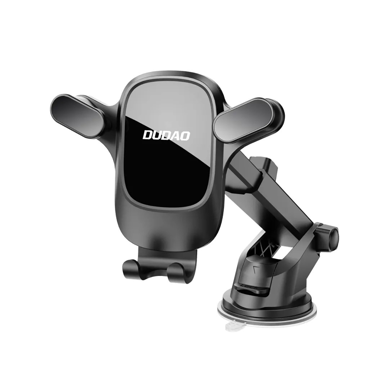 Dudao F5PRO+ auto turētājs ar piesūcekni - melns