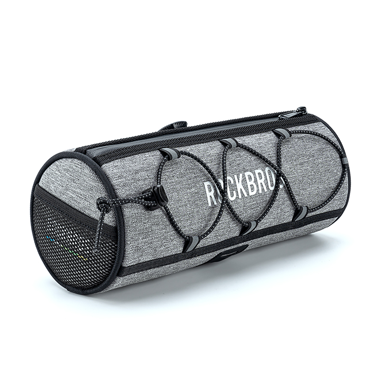 Rockbros TL002 ROAD TO SKY 1.5L ūdensizturīga velosipēda stūres soma - pelēka