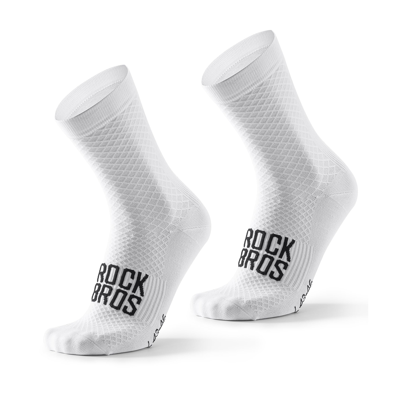 Rockbros 49210016001 ROAD TO SKY Cycling Socks 39-42 cm - White
