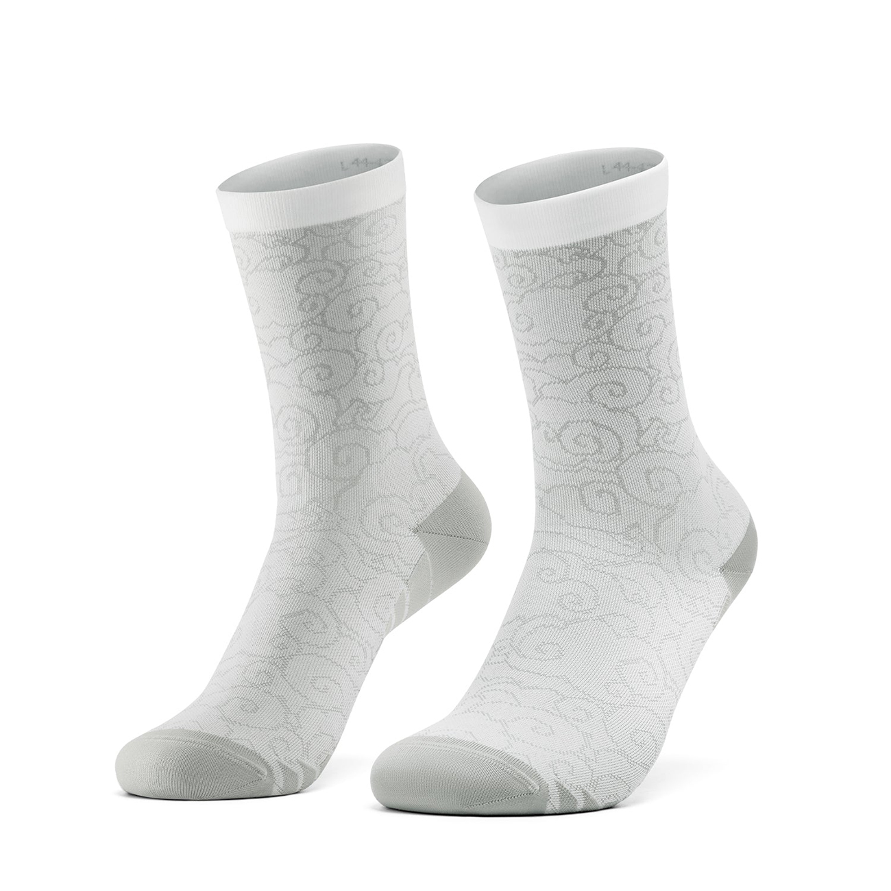 Rockbros 490025001 ROAD TO SKY Cycling Socks 43-46 cm - White