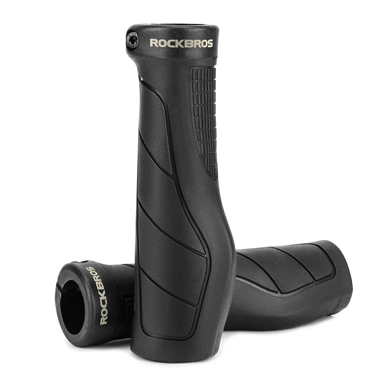 Rockbros G326PL velosipēda rokturi – melni