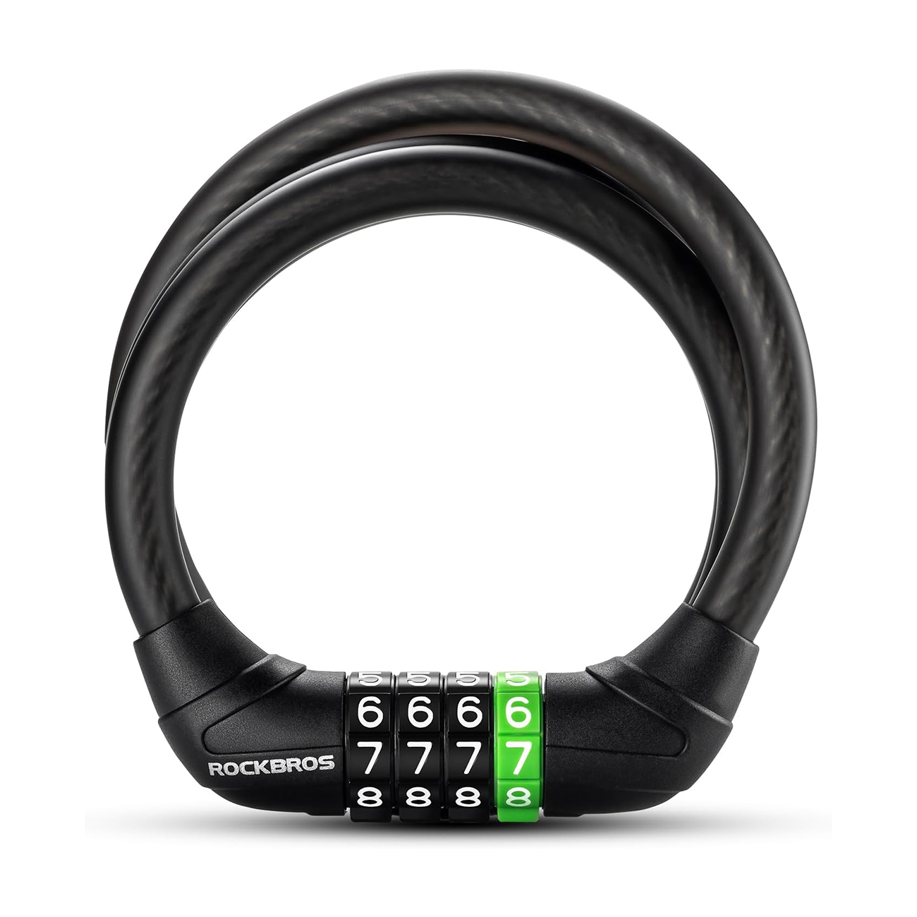 Rockbros 87632 velosipēda slēdzene ar kodu