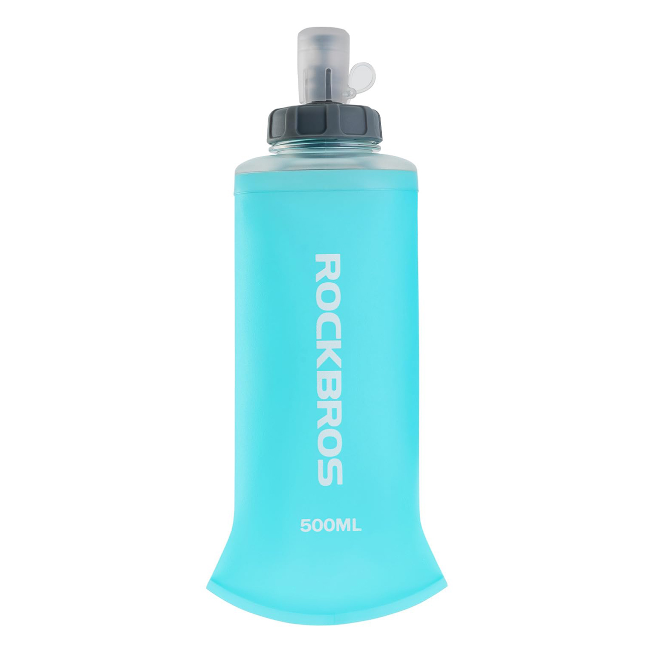Rockbros 35210027001 mīkstā skriešanas pudele, 500 ml – gaiši zila