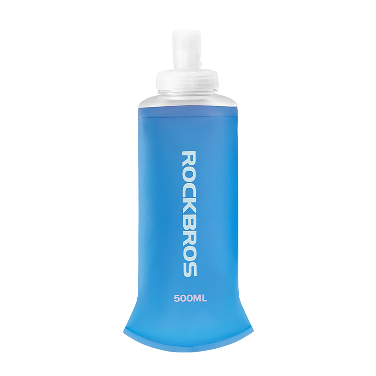 Rockbros 35210027002 mīkstā skriešanas pudele, 500 ml – zila