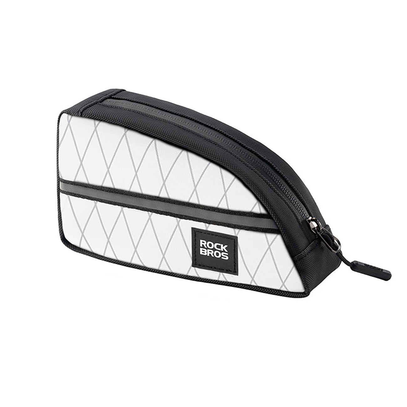 Rockbros 30120121005 080 velosipēda augšējās caurules soma 0.8 L - balta