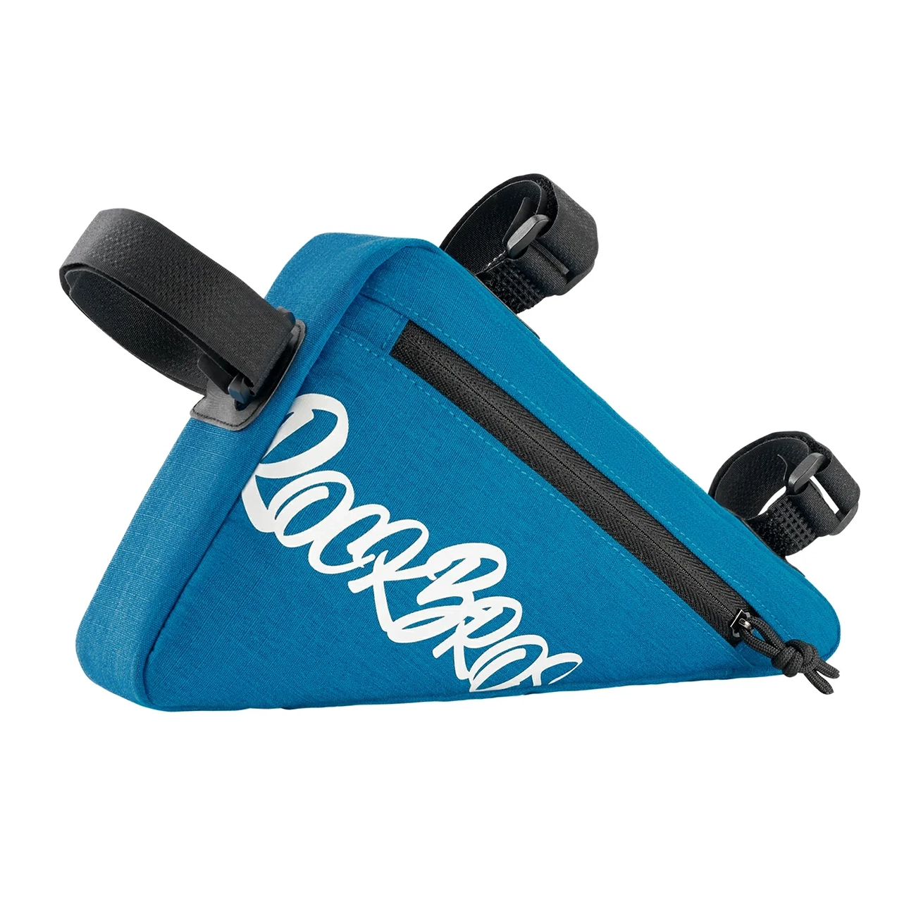 Rockbros G001 Flash Journey trīsstūrveida 0,8 l velosipēda rāmja soma – zila