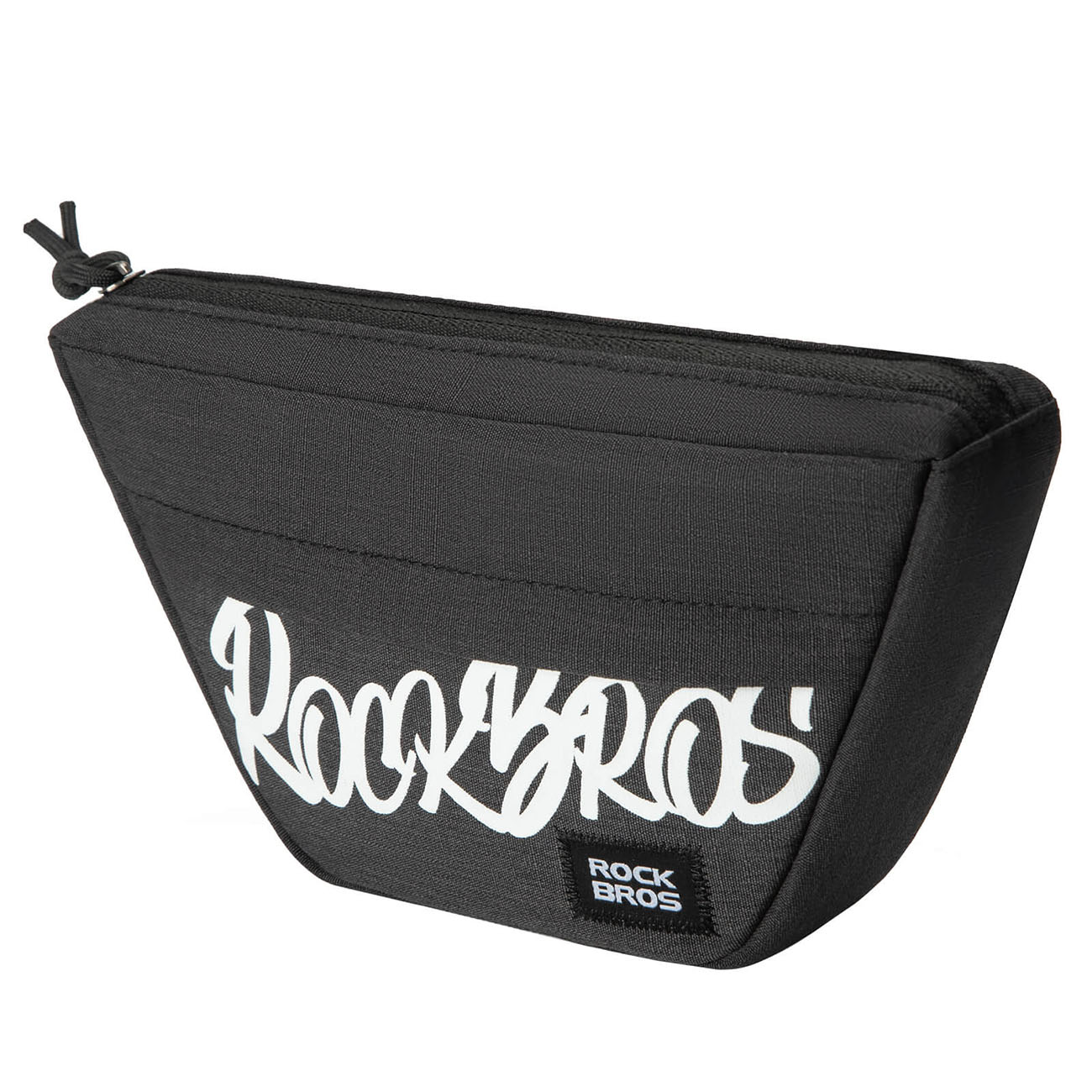 Rockbros G011 Flash Journey trapecveida velosipēda stūres soma 0.7 l - melna