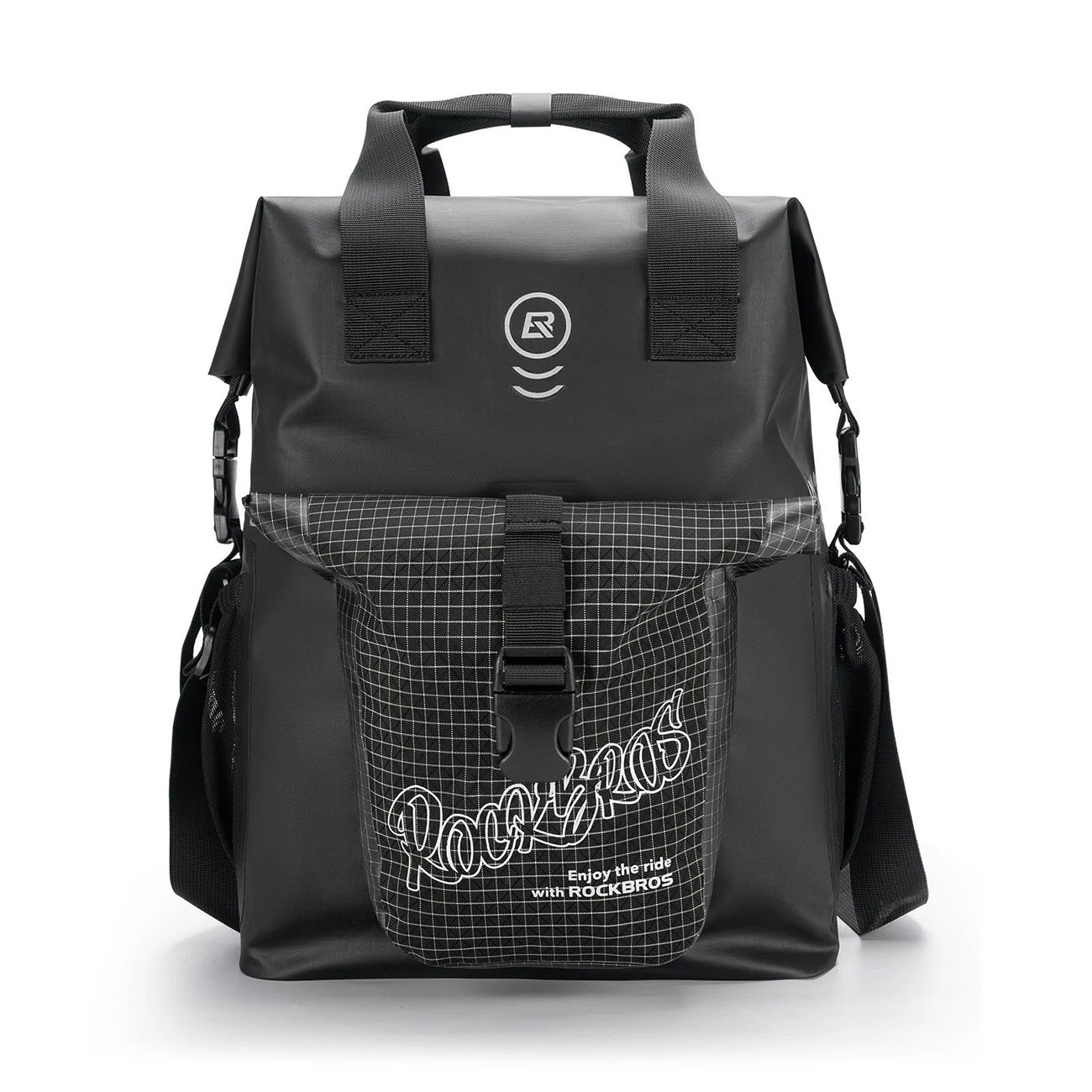 Rockbros AS-158 stūres soma salokāmajam velosipēdam Brompton 18L - melna