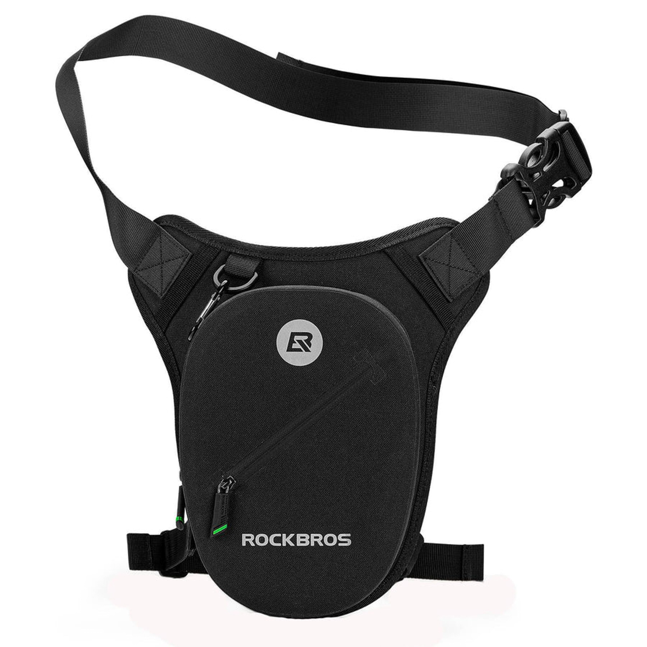 Rockbros AS-081 motocikla augšstilba vai gurnu soma 1L - melna