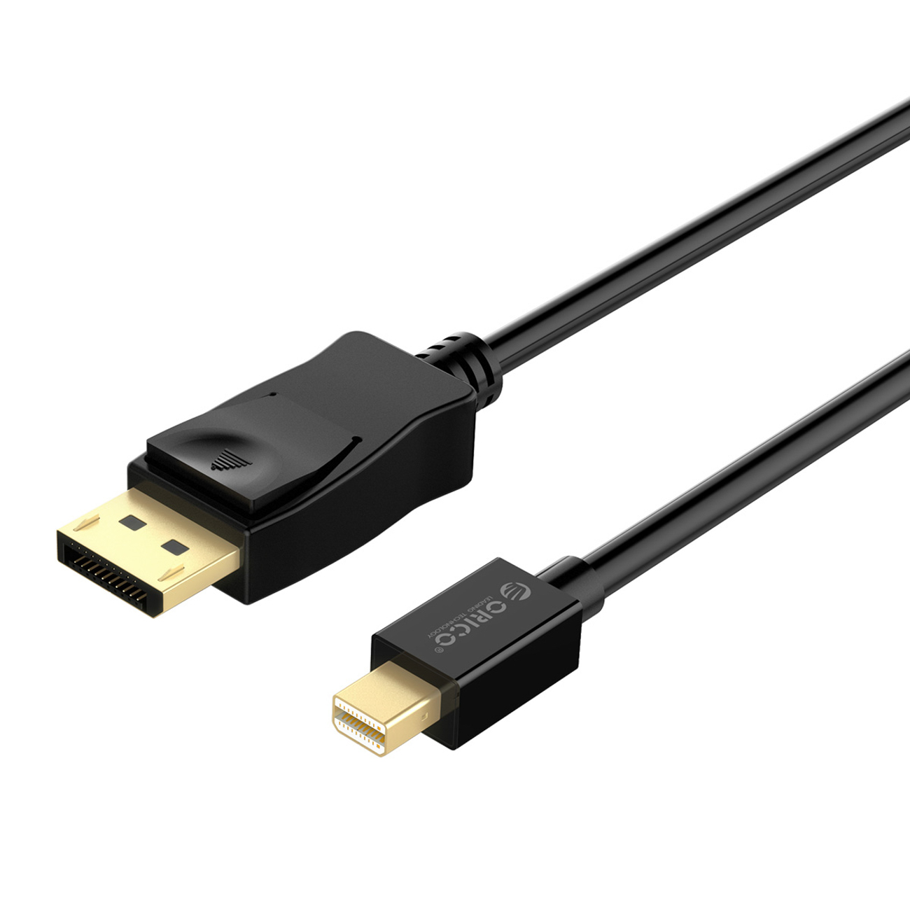 Orico XD-MDTH4 Mini DisplayPort–HDMI, 4K 30 Hz kabelis, 3 m – melns