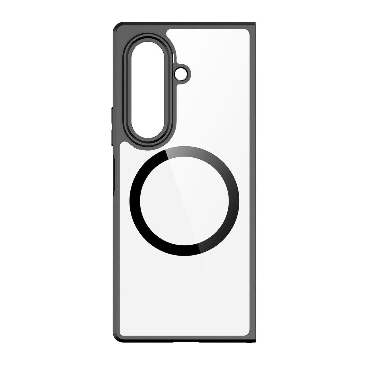 Ar MagSafe saderīgs DUX DUCIS AIMO MAG maciņš SAMSUNG Z Fold 8, melns