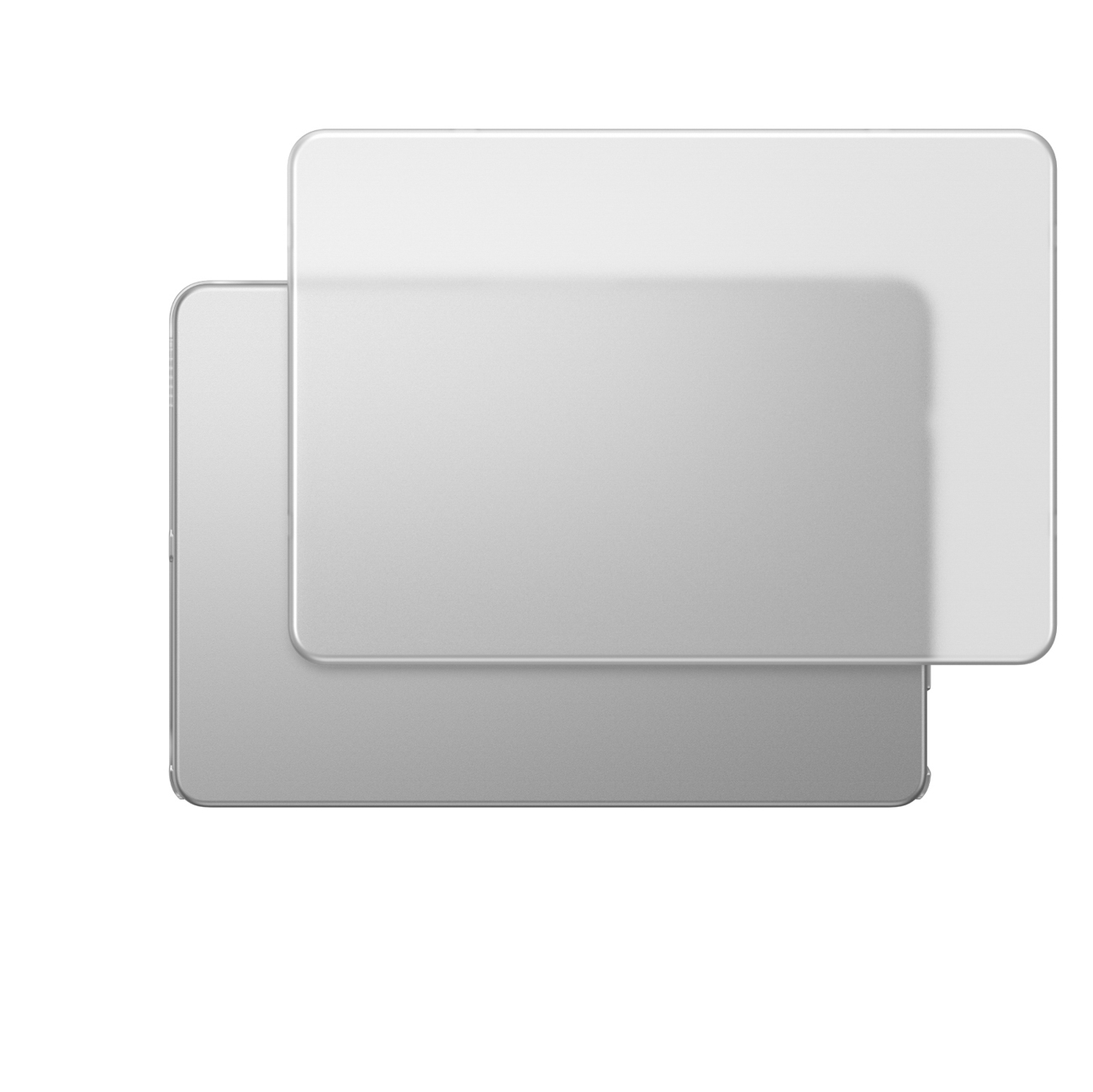 AmazingThing Titan cietais apvalks MacBook Neo 13" - caurspīdīgs