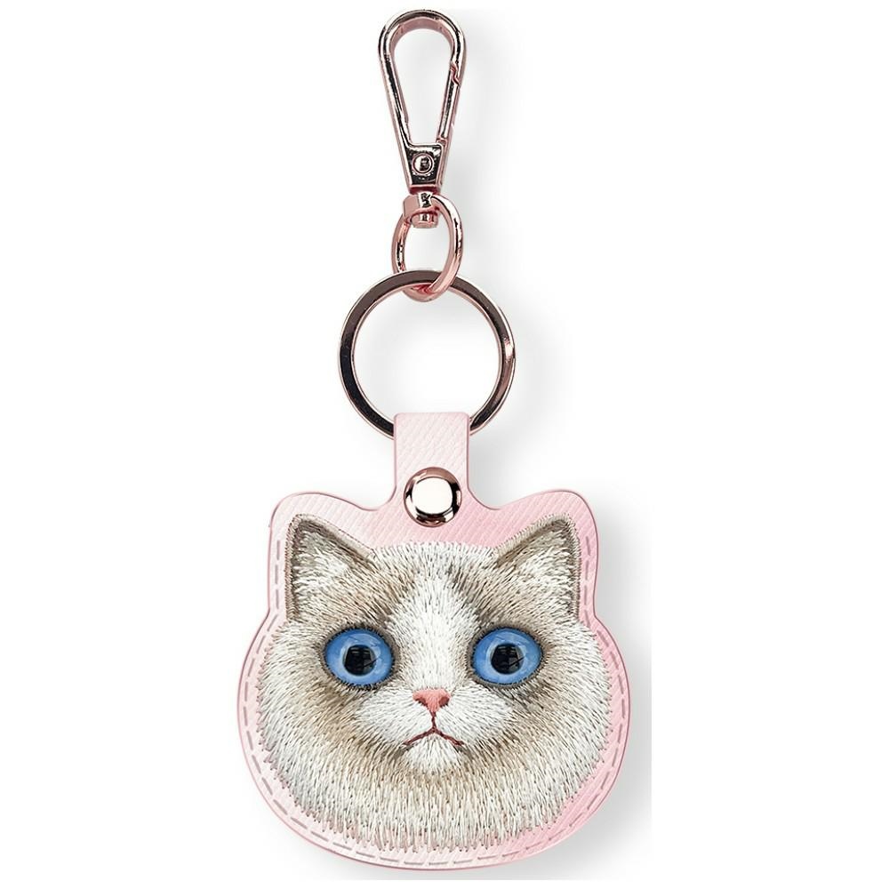 Nimmy New Big Eyed Pet 2.0 lielacaina kaķa formas izsekotāja maciņš – rozā