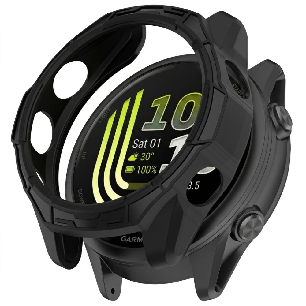 Tech-Protect Defense Air aizsargapvalks Garmin Forerunner 70 / 170 – melns