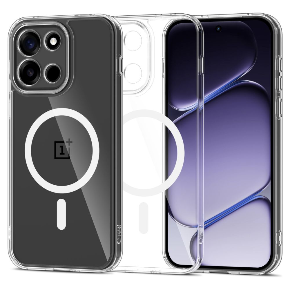 Tech-Protect FlexAir Hybrid MagSafe aizsargapvalks OnePlus Nord 6 – caurspīdīgs