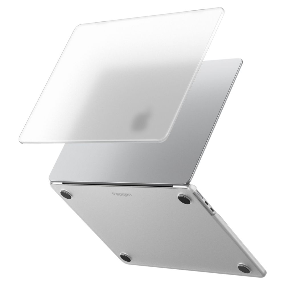 Spigen AirSkin aizsargapvalks MacBook Air 13" 2023 / 2024 / 2025 / 2026 – caurspīdīgs