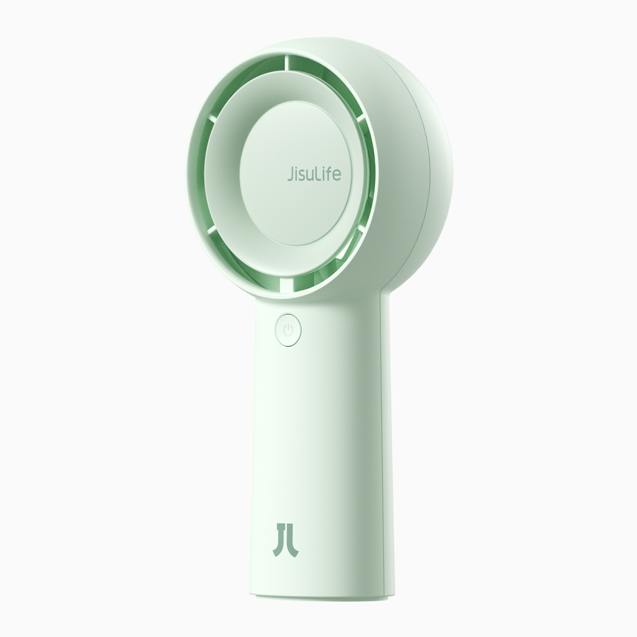 Jisulife rokas ventilators 5 Plus 4000mAh mini pūtējs pārnēsājams ventilators - zaļš