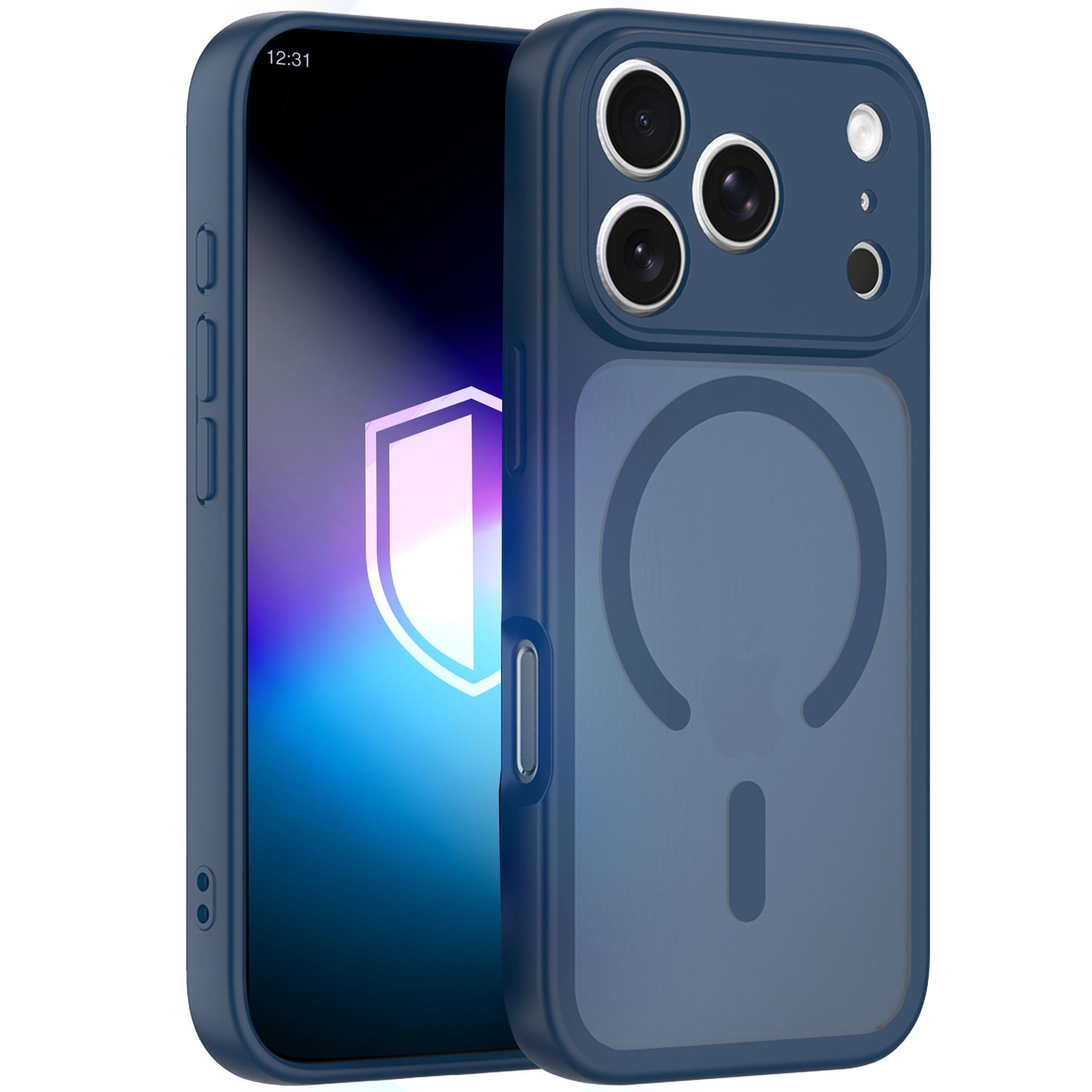 3mk Misty MagCase for iPhone 17 Pro Max / 18 Pro Max - Blue