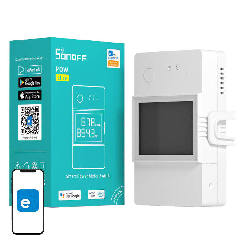 WiFi viedais jaudas meritaja sledzis Sonoff POWR316D