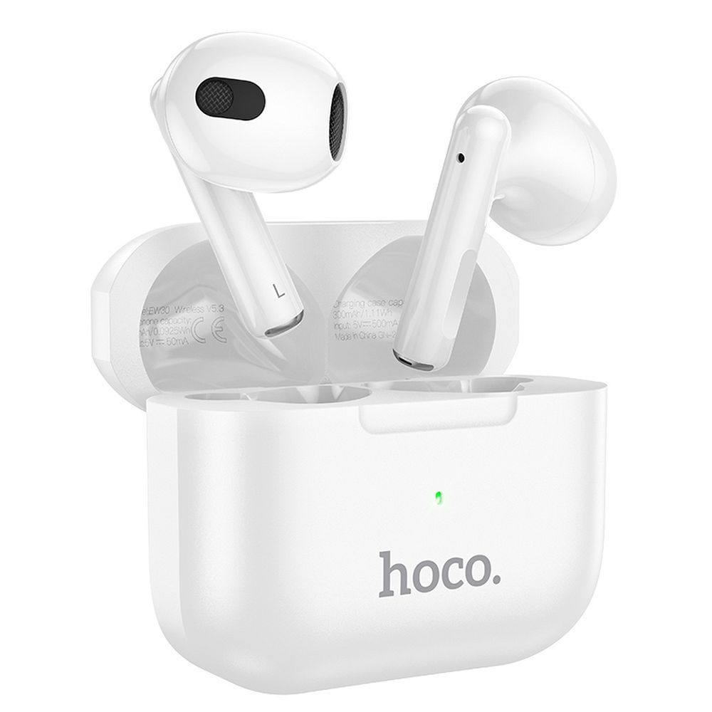 HOCO Bluetooth austiņas Intelligent TWS EW30, baltas