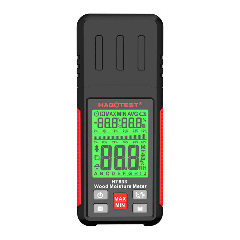 Koksnes mitruma mērītājs Habotest HT633