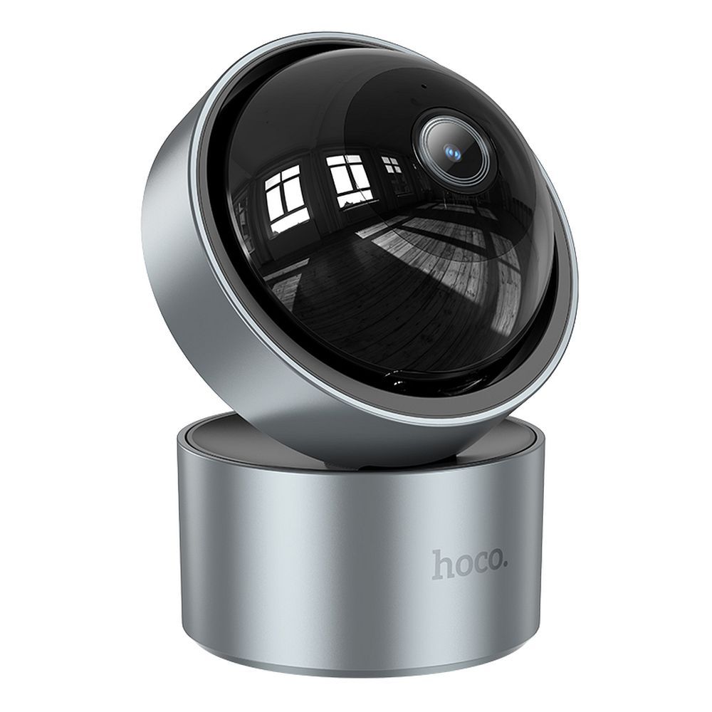 Iekštelpu kamera Hoco regulējama divās plaknēs 3MP Full HD D5 sudraba