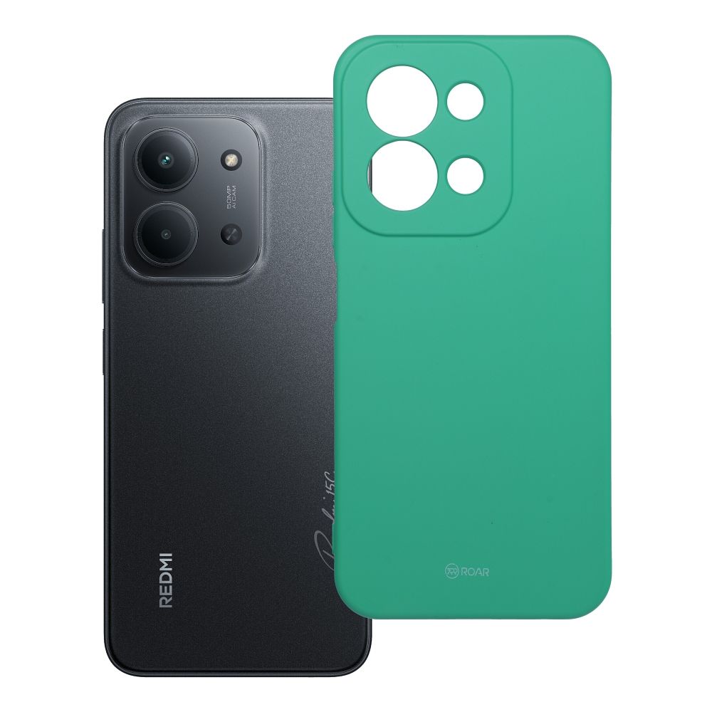 ROAR viedtālruņa apvalks COLORFUL JELLY XIAOMI Redmi 15C piparmētru zaļš