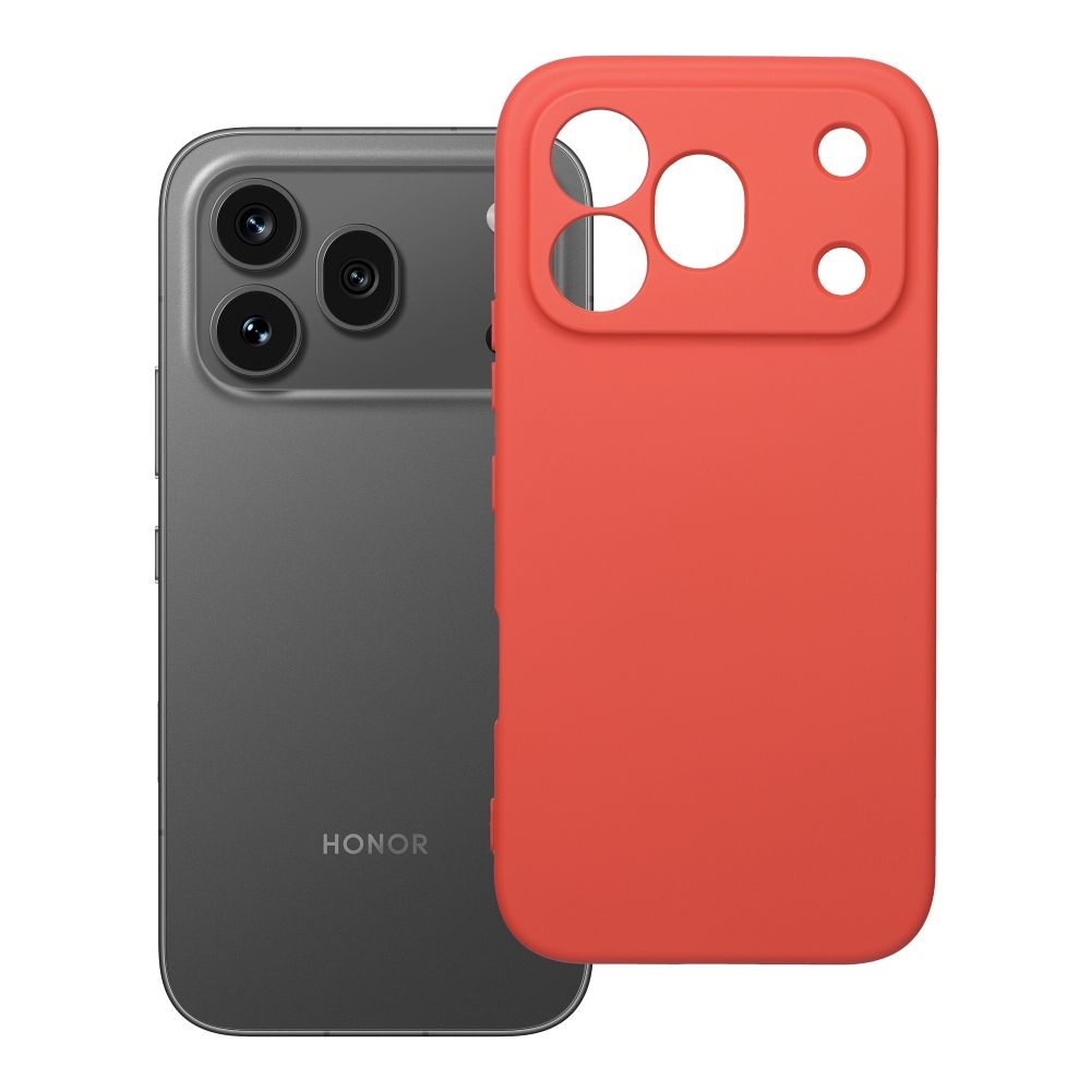 Maciņš priekš Honor 600 PRO silikona persiku