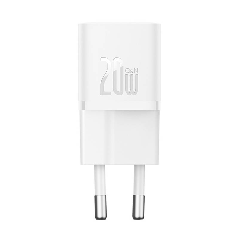 Mini sienas lādētājs Baseus GaN5 20W (balts)
