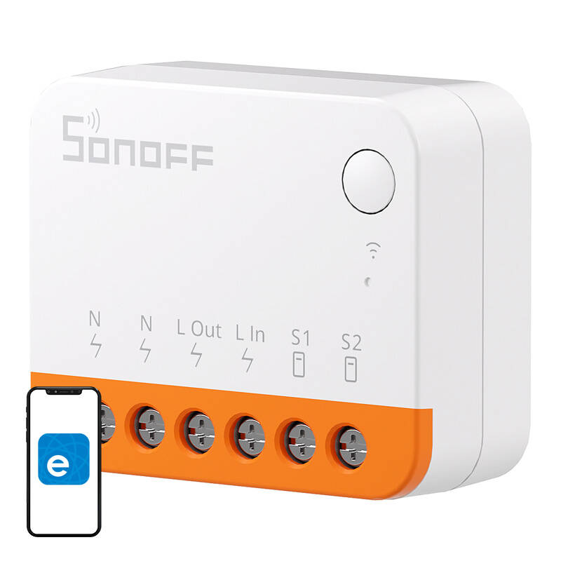 WiFi viedais mini slēdzis Sonoff MINIR4