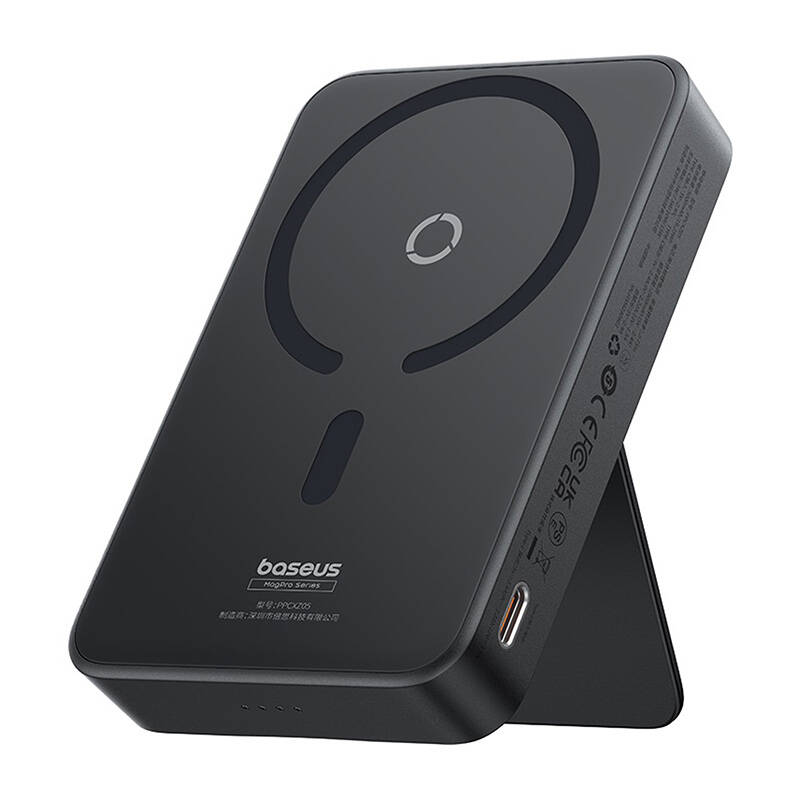 Внешний аккумулятор Baseus MagPro Magnetic 5000mAh 20W, MagSafe (черный)