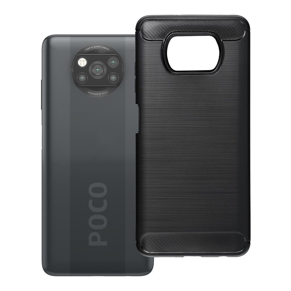 Maciņš Xiaomi POCO X3 Carbon 2.0 melns