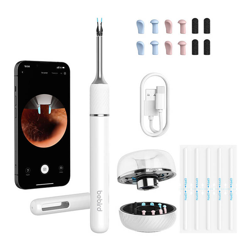 Otoskops ar ausu tīrīšanas kameru Bebird Note 5 pro (balts)