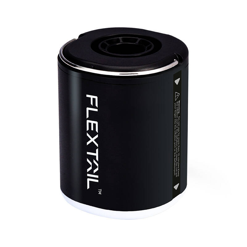 Flextail Tiny Pump 2X pārnēsājams sūknis 3 vienā (melns)
