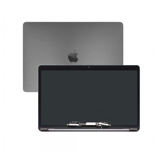 LCD displejs pilnā korpusā, saderīgs ar Macbook Air 13" Retina M1 (2020) (A2337), pelēks