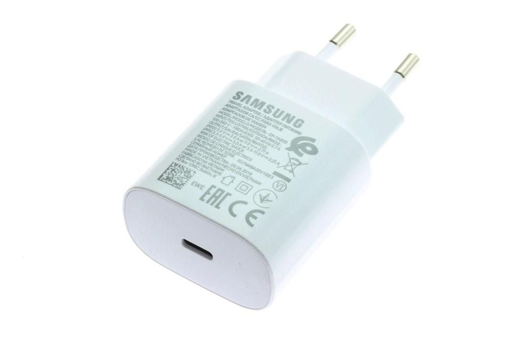 Lādētājs oriģināls Samsung Fast Charging (USB-C) (EP-T1510EWE) (15W) balts