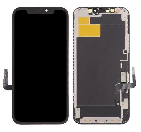 Displejs Apple iPhone 12 / 12 Pro ar skārienjutīgo stiklu OEM SOFT OLED, oriģināla alternatīva