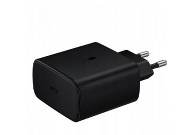 Lādētājs oriģināls Samsung Super Fast Charging (Type-C) EP-TA845EBE (45W) melns